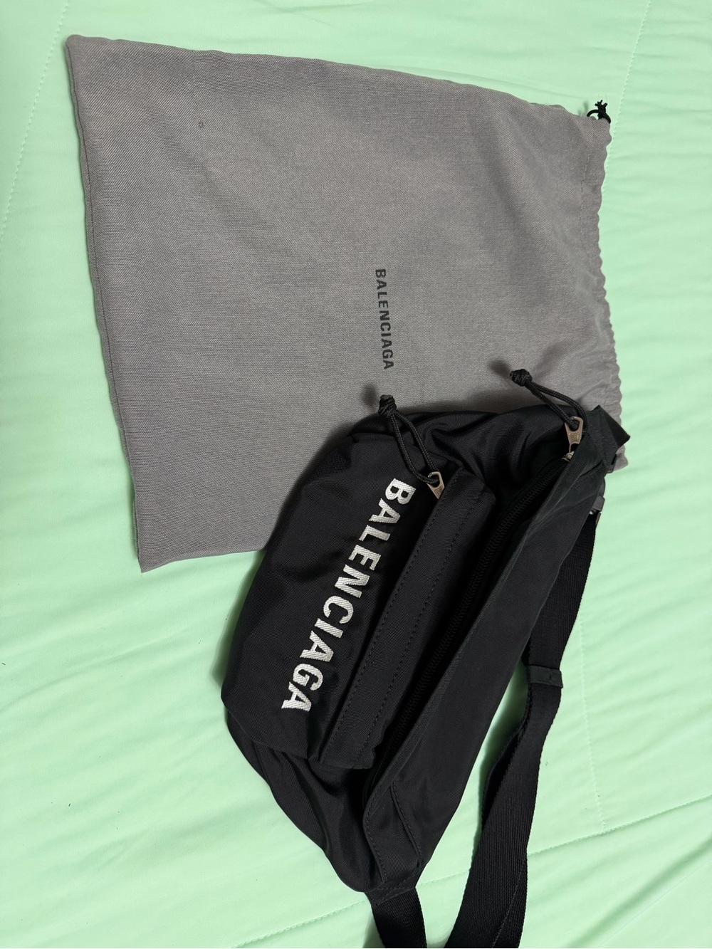 Balenciaga Nylon Belt Bag